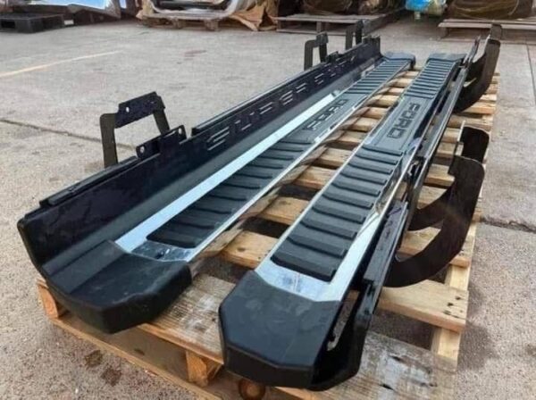 Ford Side Steps Oem Black