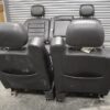 DMG 2005-2007 Hummer H2 1st & 2nd Row Black Leather Seats Ebony-481 OEM