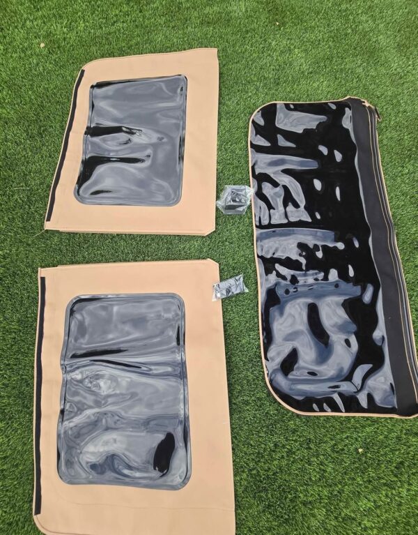 Soft Top Quarter Windows (R/L) Soft Top Rear Window
FIT 2007 TO 2018 Jk