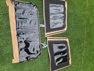 Soft Top Quarter Windows (R/L) Soft Top Rear Window
FIT 2007 TO 2018 Jk