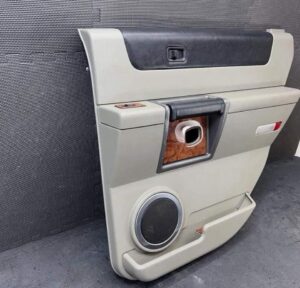 OEM 2003-2007 Hummer H2 Right RH Passenger Rear Door Trim Panel Light Wheat