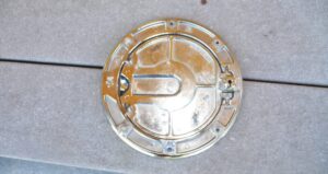 Hummer H2 Chrome Door Gas Cap OEM