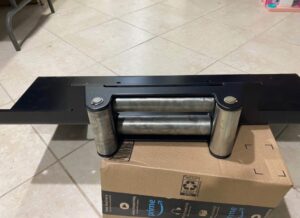 Hummer H3 winch mount - freshly powder coated