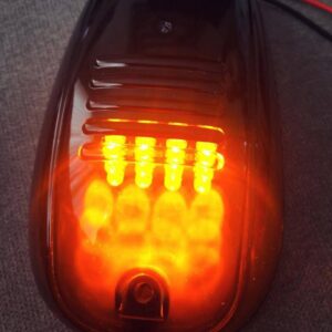 5Pcs Smoke Lens Cab Rooftop Marker LED Lights.
Running Orange Fog Lights (Hardwares are included)