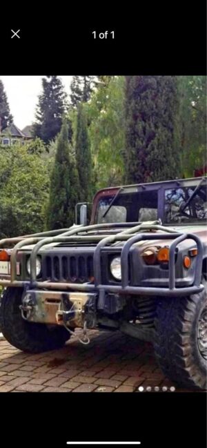 Hummer front guard
